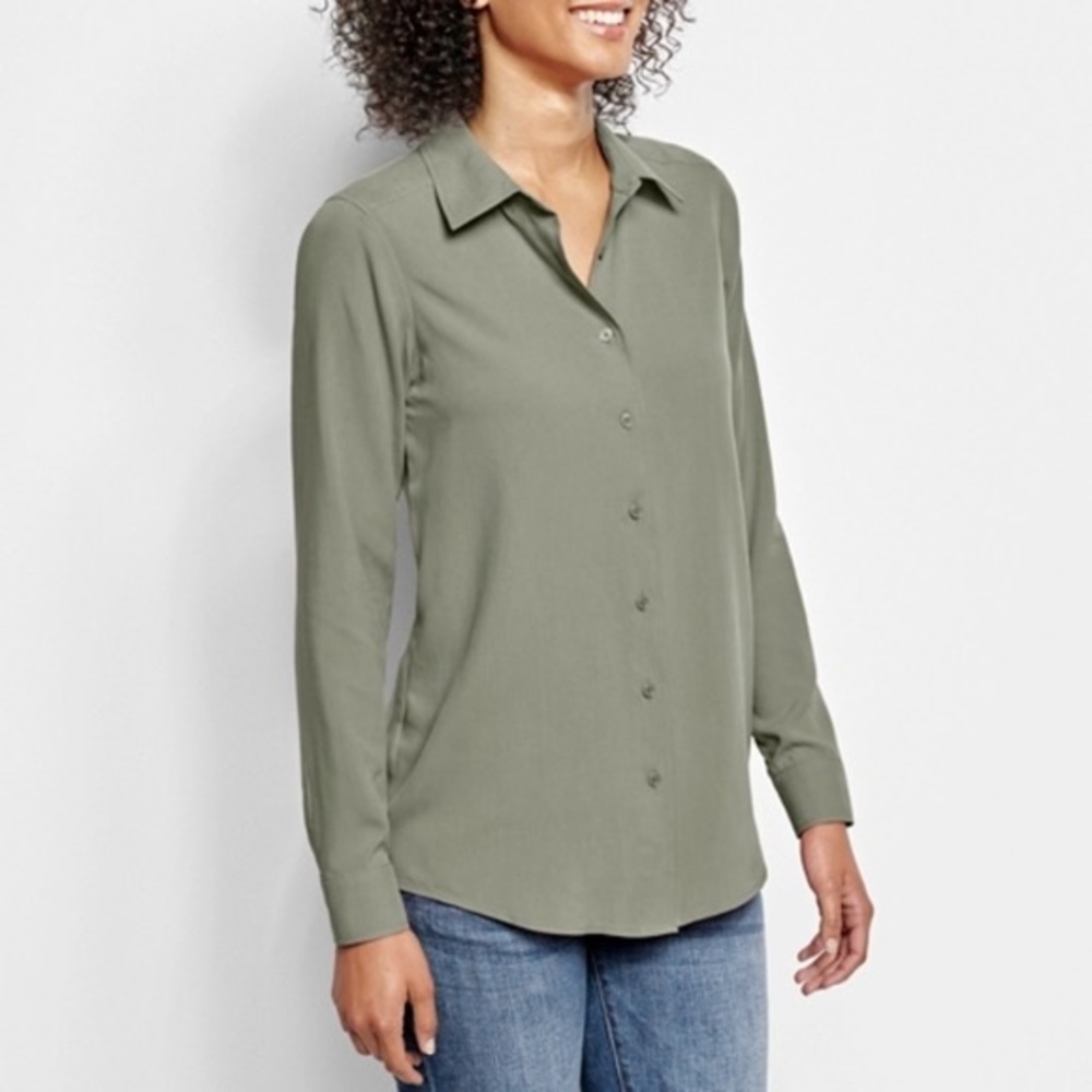 Orvis Long-Sleeved Everyday Silk Shirt